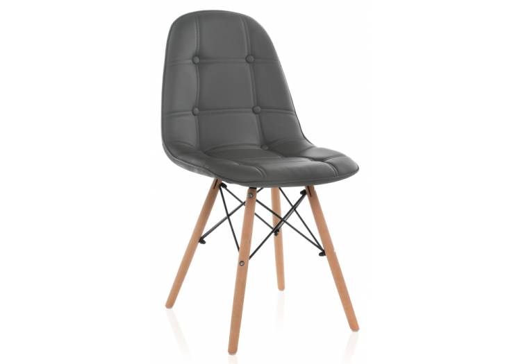 Стул Woodville Kvadro 11733 серый