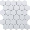 Мозаика StarMosaic Hex+Octagon+Triangolo MT31000/IDL1005 Hexagon small White Matt 27.8х26.5