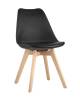 Набор из 4 стульев Stool Group Frankfurt New Y863-V seat black X4 черный фото 4