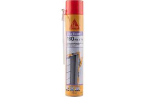 Пена универсальная полиуретановая с трубкой Sika Boom 180 Fix & Fill 0.75 л