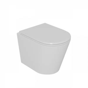 Унитаз подвесной D&K Venice DT1026016 безободковый, 515x355x365мм белый