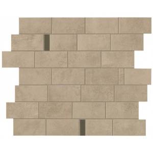 Мозаика Atlas Concorde Boost Pro 9BMZ Clay Minibrick Coffee 29.7x33.3