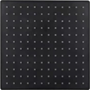 Верхний душ Berges Wasserhaus Nardis S 072002 черный матовый