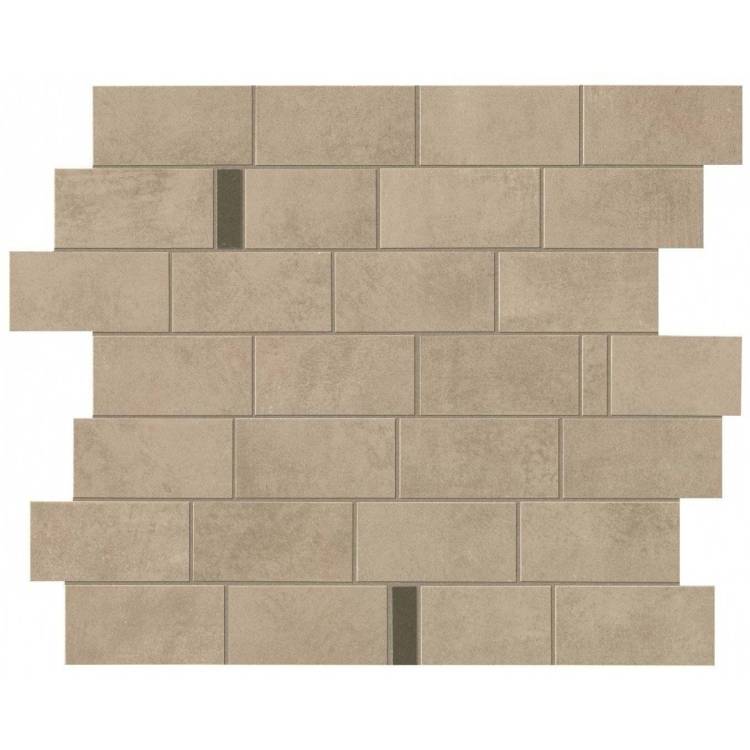 Мозаика Atlas Concorde Boost Pro 9BMZ Clay Minibrick Coffee 29.7x33.3