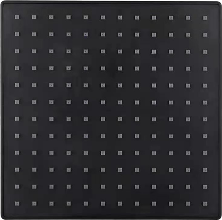 Верхний душ Berges Wasserhaus Nardis S 072002 черный матовый