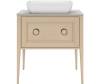 Тумба с раковиной Kerama Marazzi Plaza капучино, тумба PL.CN.80.1+1\CAP.M + рак. PLR.wb.60