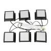 Встраиваемый светильник Uniel Мини Домино ULP-0808 42W/4000К IP40 Grilyato Black Kit06