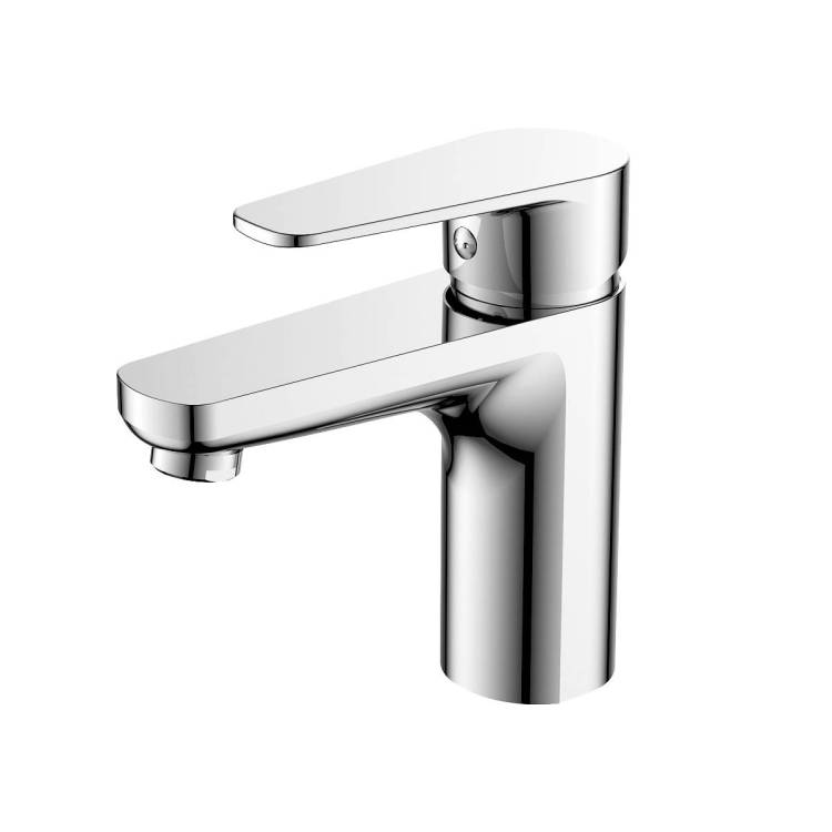 Смеситель для умывальника Decoroom DR72 DR72011 одноручный для умывальника монолитный Хром