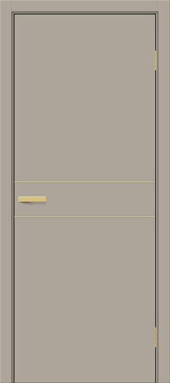 Межкомнатная дверь глухая Bravo Браво-0.24.П Полотоно Clay Silk 2000х800