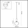 Подвесной светильник Odeon Light Pendant Okia 4671/1 фото 3