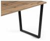 Стол Notta Лота Лофт 489611 дуб вотан/матовый черный фото 5