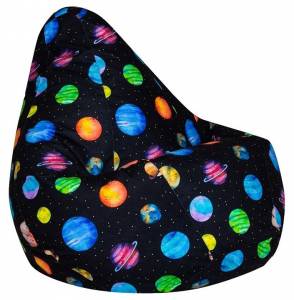 Кресло-мешок Dreambag Галактика 5026411 велюр L