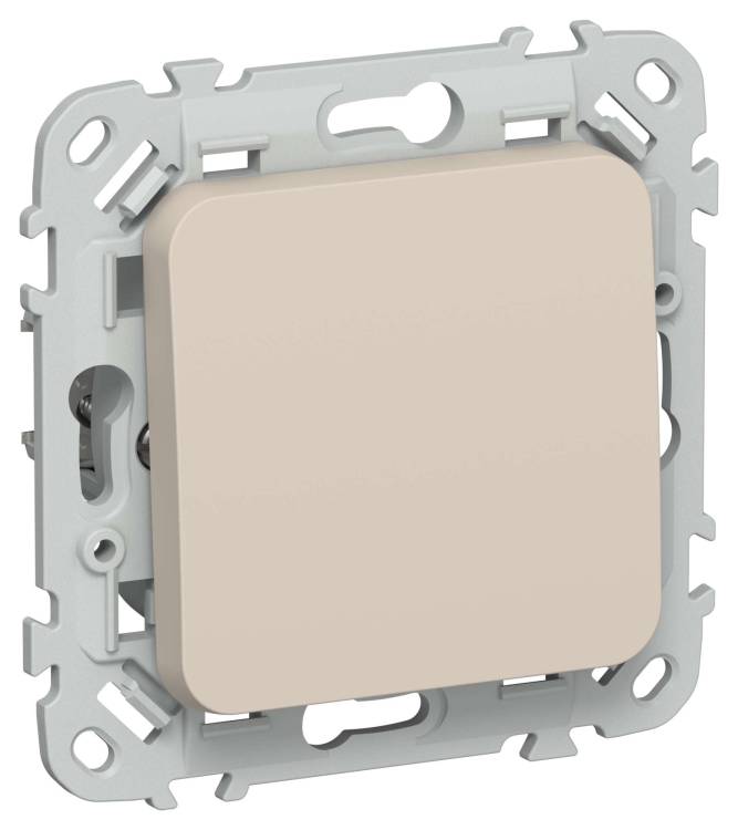 Выключатель 1-клавишный IEK Flite FI-V10-0-10-1-K88 льняной