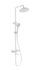 Душевая стойка Wonzon & Woghand WW-B3035-A3-MW с термостатом, белый