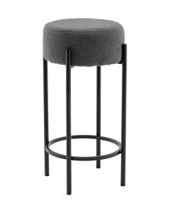 Стул барный Stool Group Беккет SSP 135-86042 темно-серый, букле