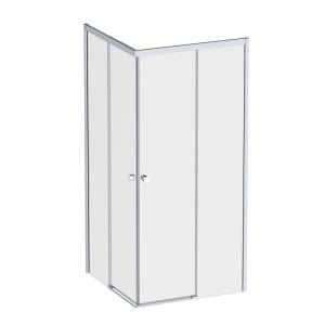 Душевой уголок Am.Pm X-Joy W94G-403-9090-MT1K профиль хром матовый, стекло прозрачное, 90x90x190