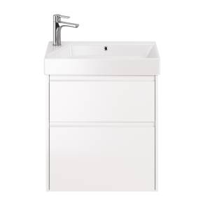 Тумба для комплекта Dreja Slim 65 белый глянец