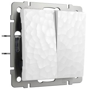 Выключатель двухклавишный Werkel Hammer W1220001