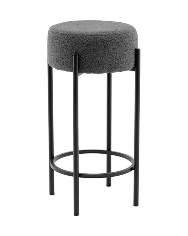 Стул барный Stool Group Беккет SSP 135-86042 темно-серый, букле