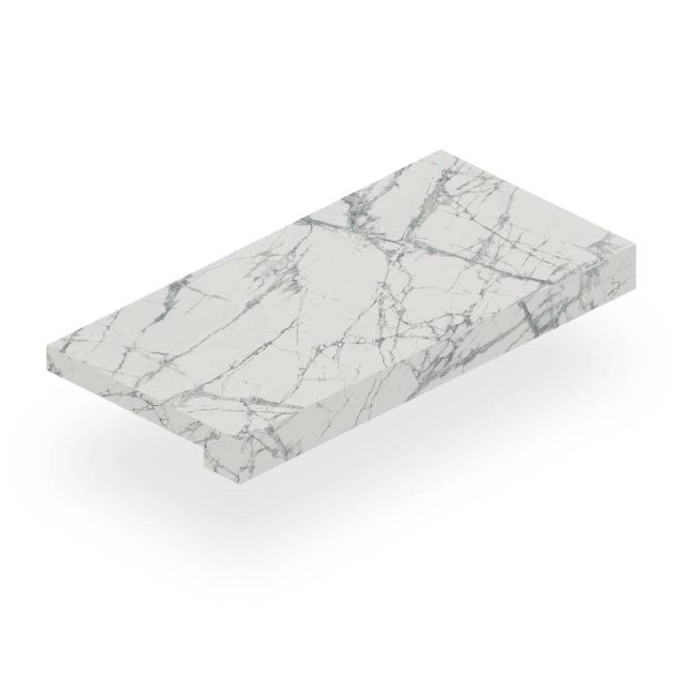 Ступень Italon Шарм Делюкс 620070001621 Инвизибл Фронтальная Нат Рет 33x80