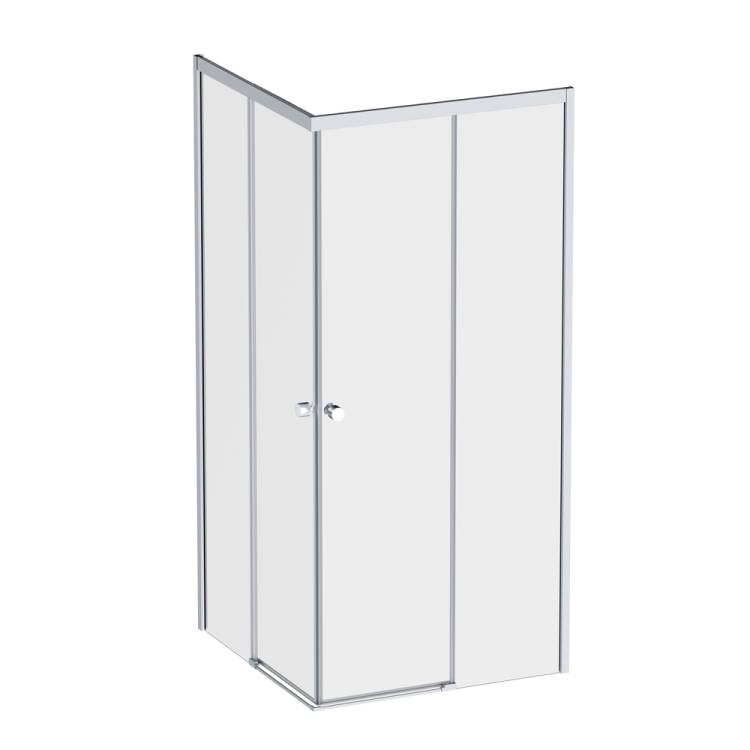 Душевой уголок Am.Pm X-Joy W94G-403-9090-MT1K профиль хром матовый, стекло прозрачное, 90x90x190