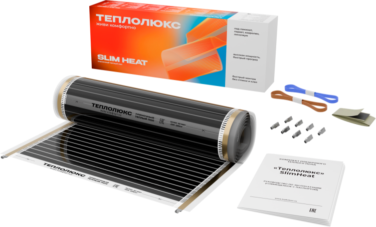 Теплый пол Теплолюкс SlimHeat 100037089300 660/0.5 - 3