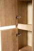 Шкаф-пенал Belbagno Kraft KRAFT-1600-2A-SC-RNN-L 33x30x160 Rovere Nebrasca Nature подвесной левосторонний фото 4