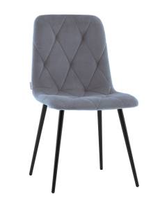 Стул Stool Group Одди Diamond AV 443-Cblst-KP3-9005 серый, велюр