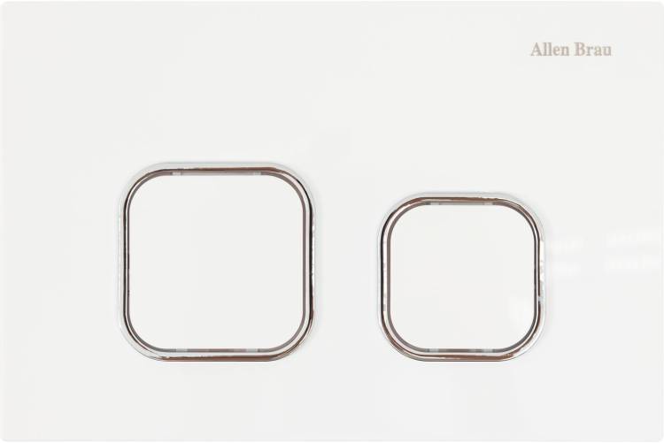 Кнопка смыва Allen Brau Evo O 9.2EV02.20 белый