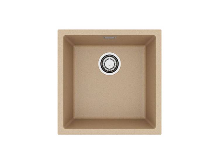 Мойка кухонная Alveus Granital Omni 20 1150047 Beige-G55 с сифоном, 45x45