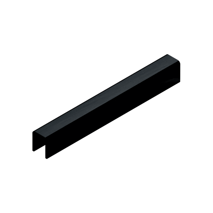 Профиль П-образный Neexy pvs95-18 BBL черный браш блестящий 270x0.5x0.8