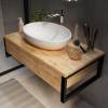 Тумба с раковиной 1MarKa GRUNGE LOFT 70П Ц0000015940 Дуб Вотан 1 ящ. фото 2