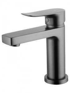 Смеситель для раковины Wonzon & Woghand WW-A40222-BGG темный графит