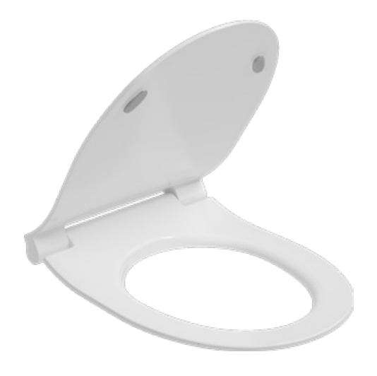 Крышка-сиденье Isvea Absolute 40R80200I с микролифтом, белый