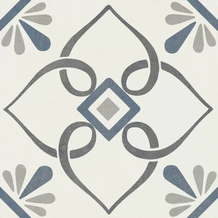 Керамогранит Harmony Provenza Blue Petals 22.3x22.3