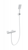 Смеситель для душа Wonzon & Woghand WW-B2062-A-MW с термостатом, белый матовый
