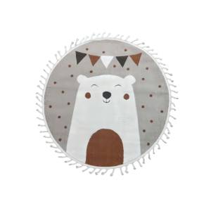 Ковер Vicenza A1098A Cream/Cream круг 0.8x0.8 м