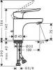 Смеситель для раковины Hansgrohe Logis E 71160000 фото 2