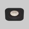 Встраиваемый точечный светодиодный светильник Elektrostandard Tetro 15276/LED 10W 4000K черный IP44