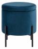 Пуф-сундук Stool Group Грейс vd-grays-b29 велюр синий фото 2