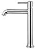 Смеситель для раковины Wonzon & Woghand WW-88019073-CR высокий, хром фото 2