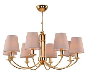 Подвесная люстра Crystal Lux Camila SP8 Gold