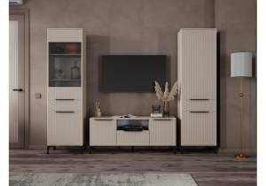 Стенка в гостиную Woodville Иадама 620692 кашемир комплектация 5
