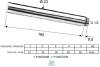 Душевая система Remer Elegance EQ32X7MMM30DO золотой, с термостатом фото 5