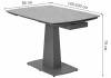 Стол Woodville Balde 593886 matt black marble solid ceramic/black 140(200)x85x76 фото 2