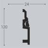Плинтус напольный Bello Deco XPS POLYMER П 6 00-00103638 200x2.4x12 фото 2