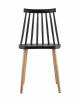 Стул Stool Group Морган Y820 black пластиковый, черный фото 2