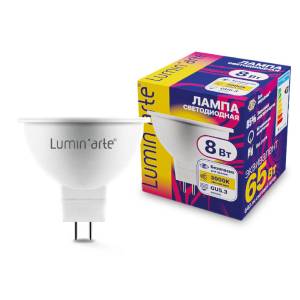 Светодиодная лампа Wolta Lumin Arte LSTD-MR16-8W3KGU5.3