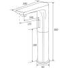 Электронный смеситель для раковины beWash Photocell BWAM0BH856 со смешиванием, хром, 220В/6В фото 2