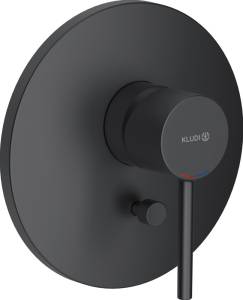 Смеситель для ванны с душем Kludi Bozz 386503976 черный матовый